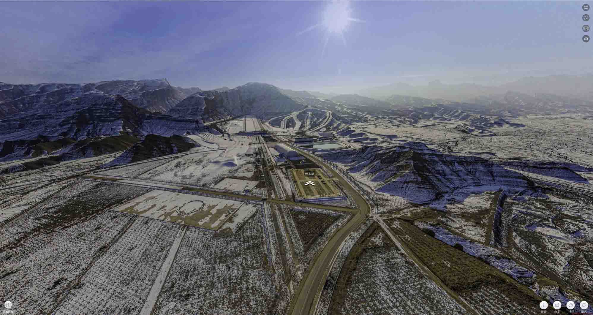 莱山720全景技术：开启全方位视觉新纪元——在手绘地图中的应用探索